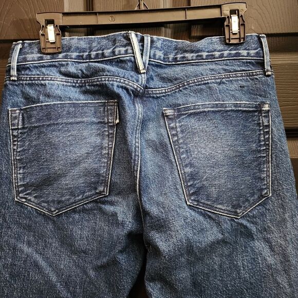 New 3x1 NYC High-Rise Straight Cropped Fringe Jeans in Lima Festival Boho - Picture 10 of 13